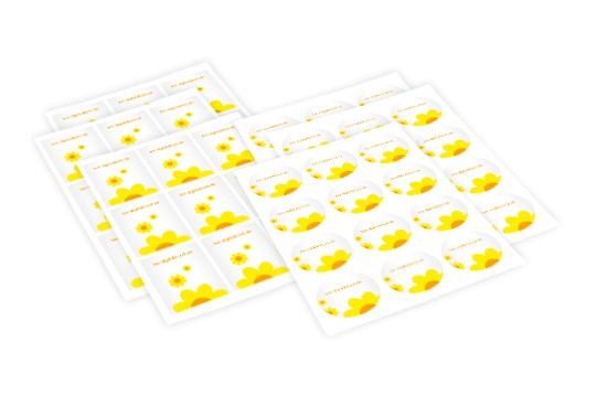 Etiketten/Sticker