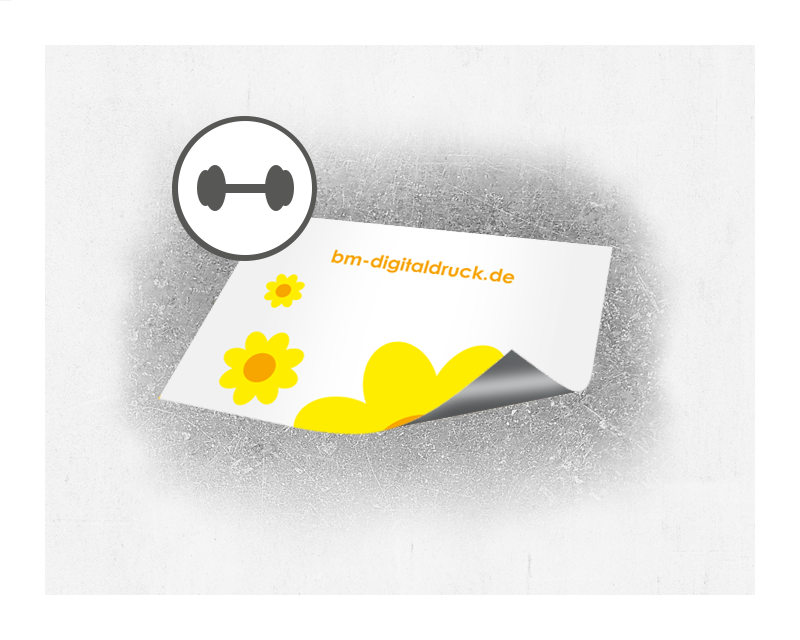 Stark haftende Spezial-Folie