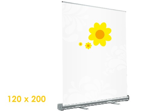 Rollup-Display Classic 120 x 200cm