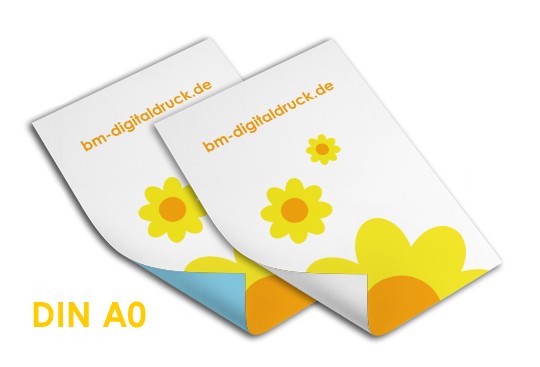 Plakat DIN A0 115g/m² Affichenpapier