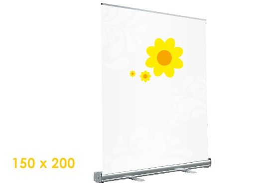 Rollup-Display Classic 150 x 200cm