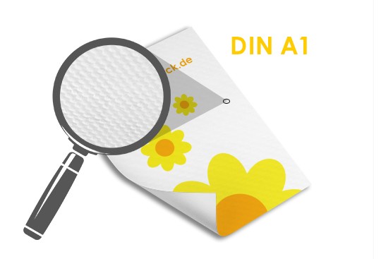 Plakat DIN A1 500g/m² PVC-Plane
