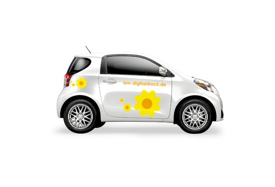 Autoaufkleber CAST 3D-Folie