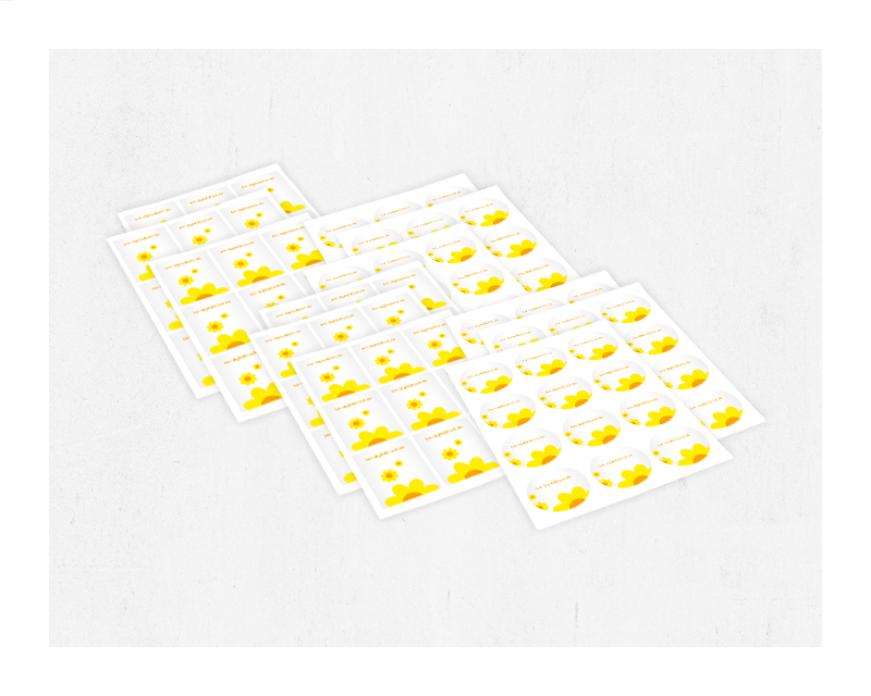 Etiketten/Sticker