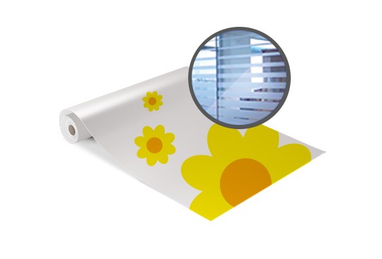 Milchglas-/Glasdekorfolien mit Druck